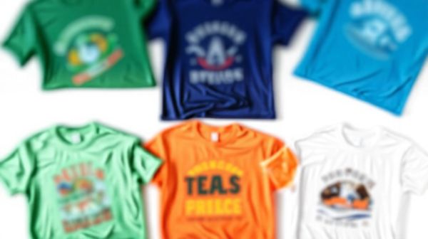 Top six modèles de tee-shirts publicitaires pour entreprises
